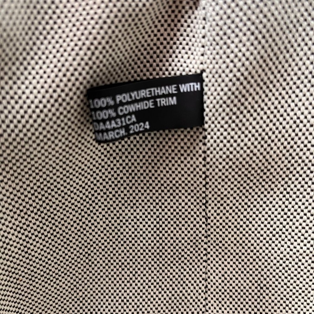 Donna Karan New York Valley Stream Black Woven Leather Small Tote Bag - Picture 16 of 16